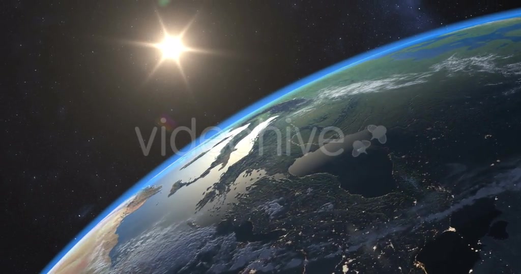 Spectacular Sunset Over Earth Videohive 21315387 Motion Graphics Image 3