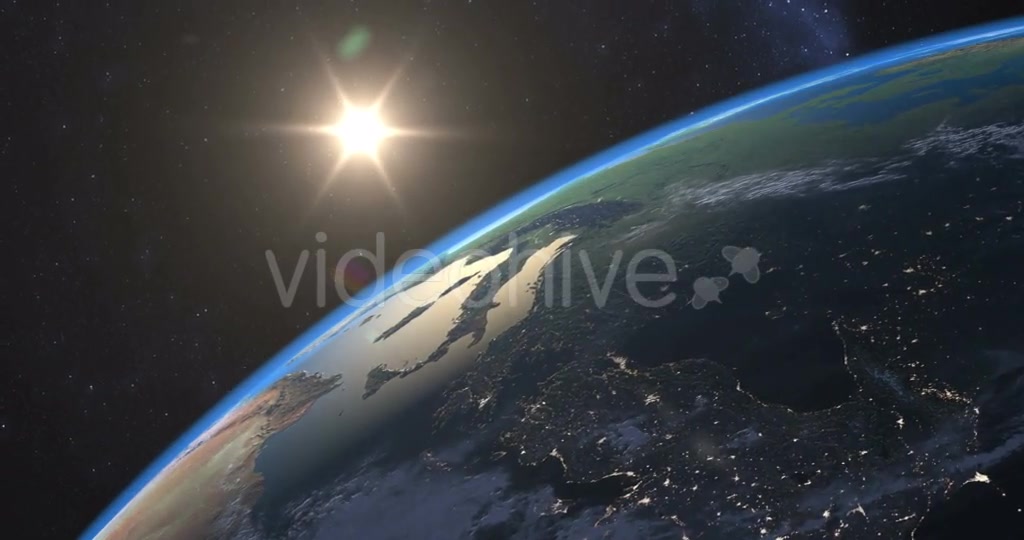 Spectacular Sunset Over Earth Videohive 21315387 Motion Graphics Image 4