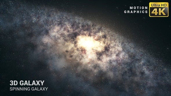 Spinning Galaxy - 16430627 Videohive Download