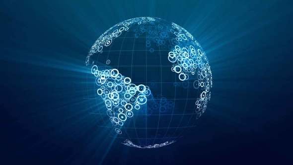 Spinning Globe 07 - 21742452 Videohive Download