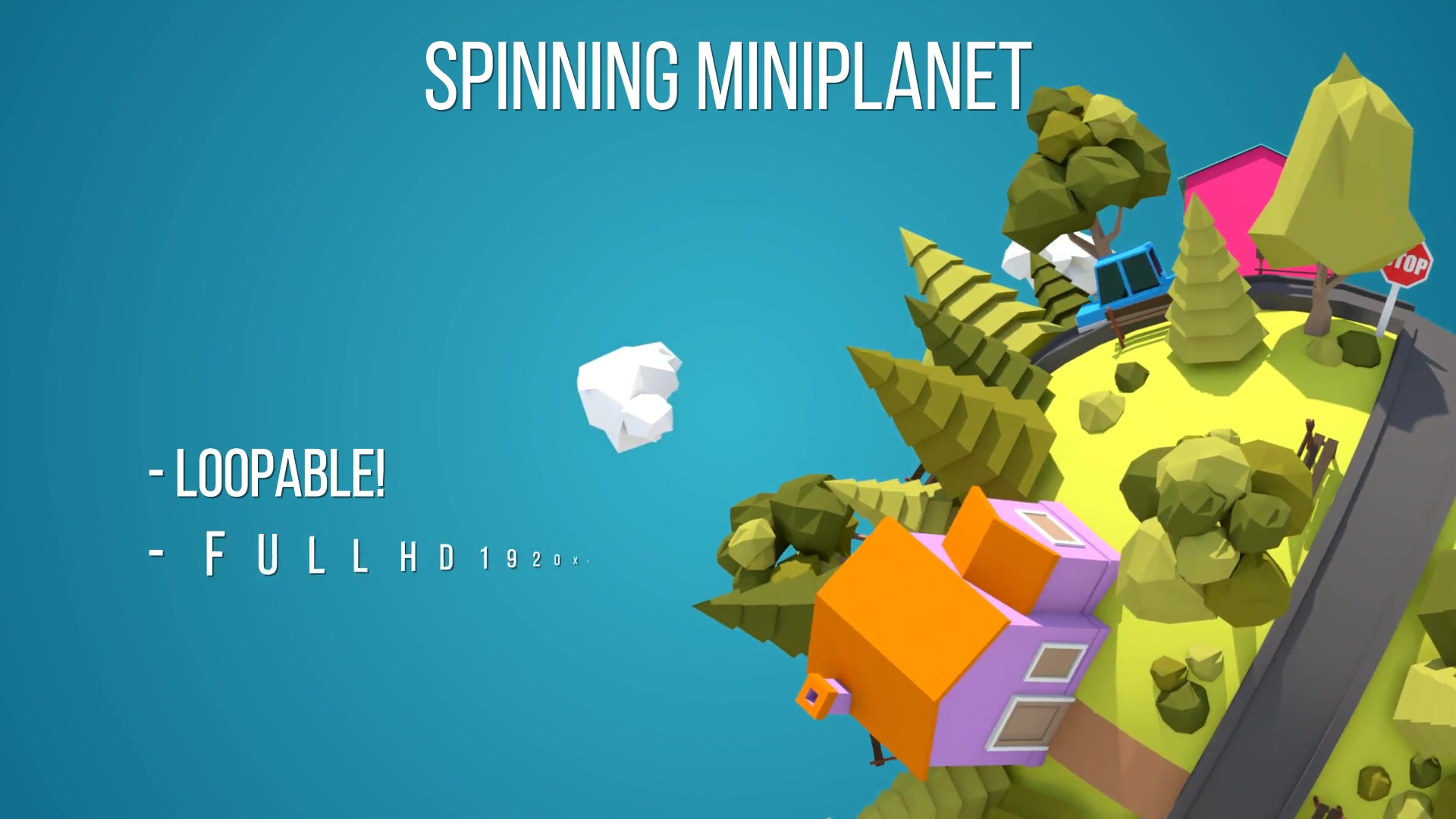 Spinning Tiny Planet (Full HD) Videohive 20983101 Motion Graphics Image 3
