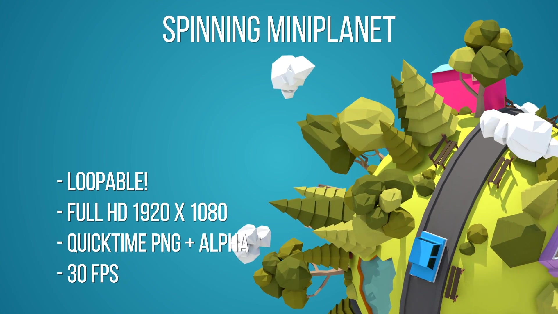 Spinning Tiny Planet (Full HD) Videohive 20983101 Motion Graphics Image 4