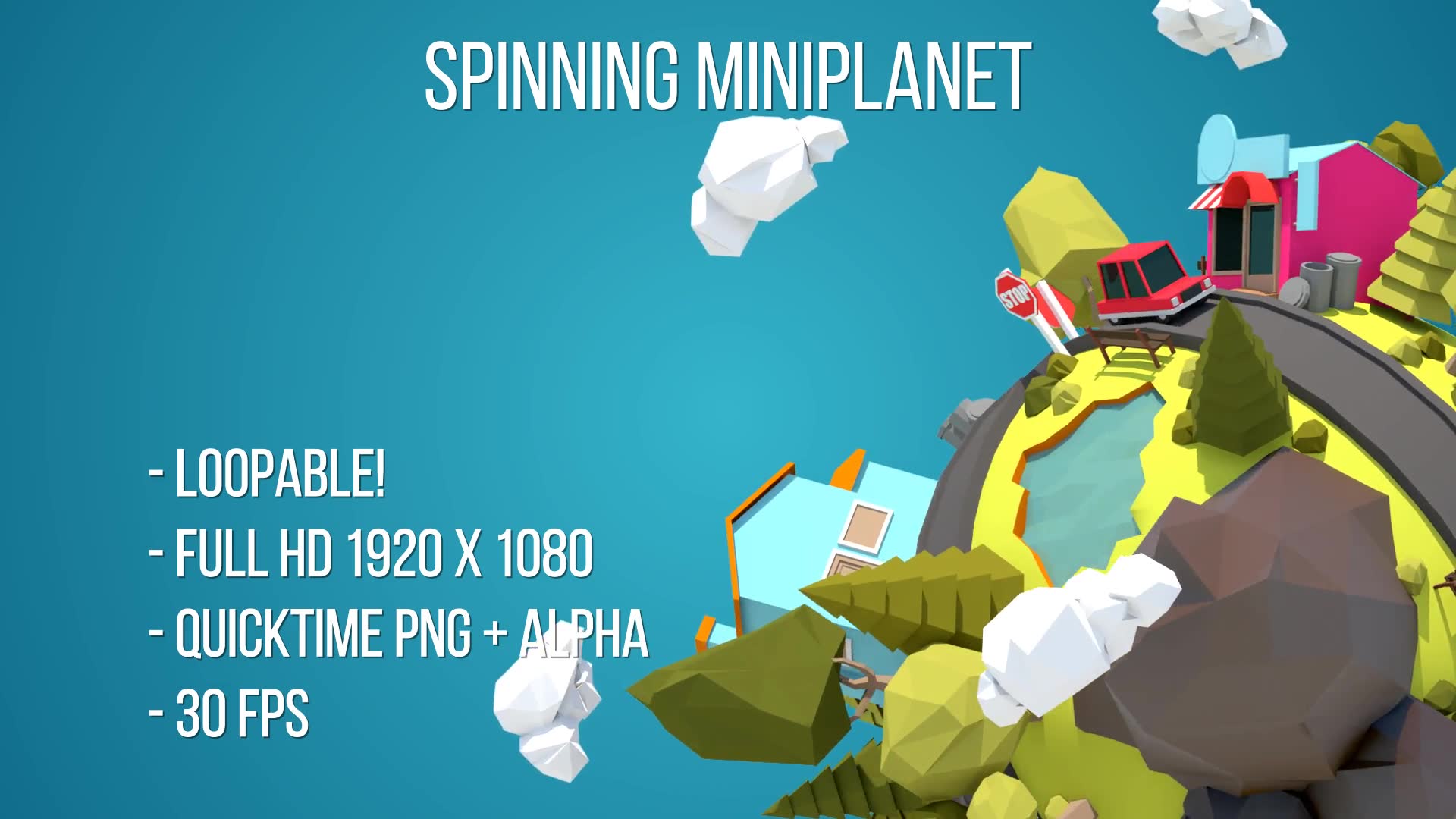 Spinning Tiny Planet (Full HD) Videohive 20983101 Motion Graphics Image 6