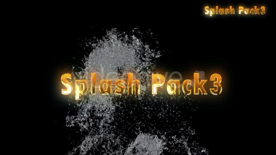 Splash 4K Videohive 20657878 Motion Graphics Image 1