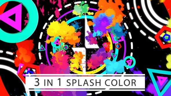 Splash Color - Videohive 22603406 Download