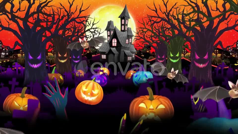 Spooky Halloween 3 in 1 Videohive 22700754 Motion Graphics Image 1