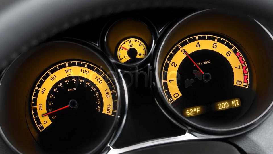 Sports Car Acceleration Videohive 3978737 Motion Graphics Image 5