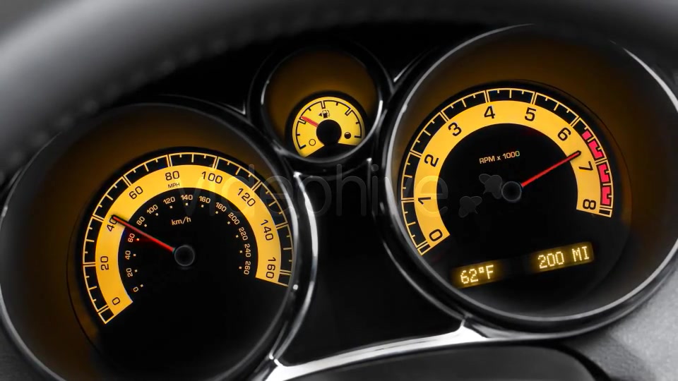 Sports Car Acceleration Videohive 3978737 Motion Graphics Image 7
