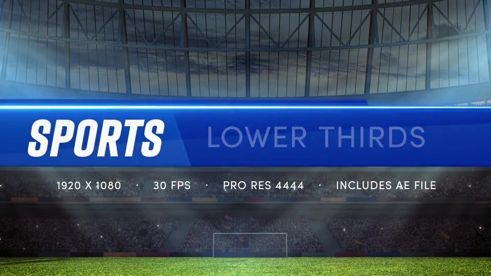 Sports Lower Thirds Videohive 21483508 Motion Graphics Image 2