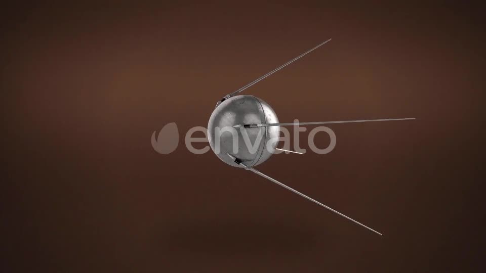 Sputnik 1 Rotating Multiple Angles Videohive 22305065 Motion Graphics Image 1