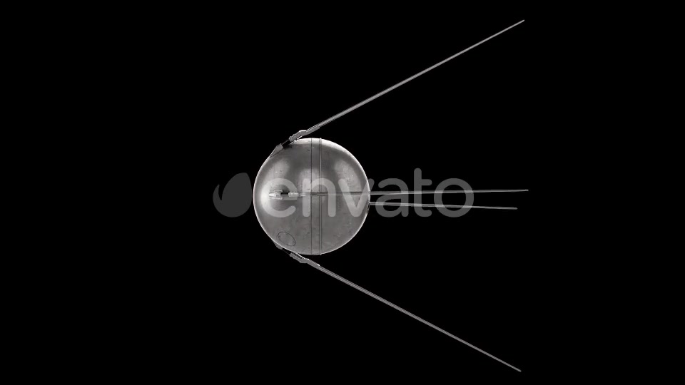 Sputnik 1 Rotating Multiple Angles Videohive 22305065 Motion Graphics Image 10