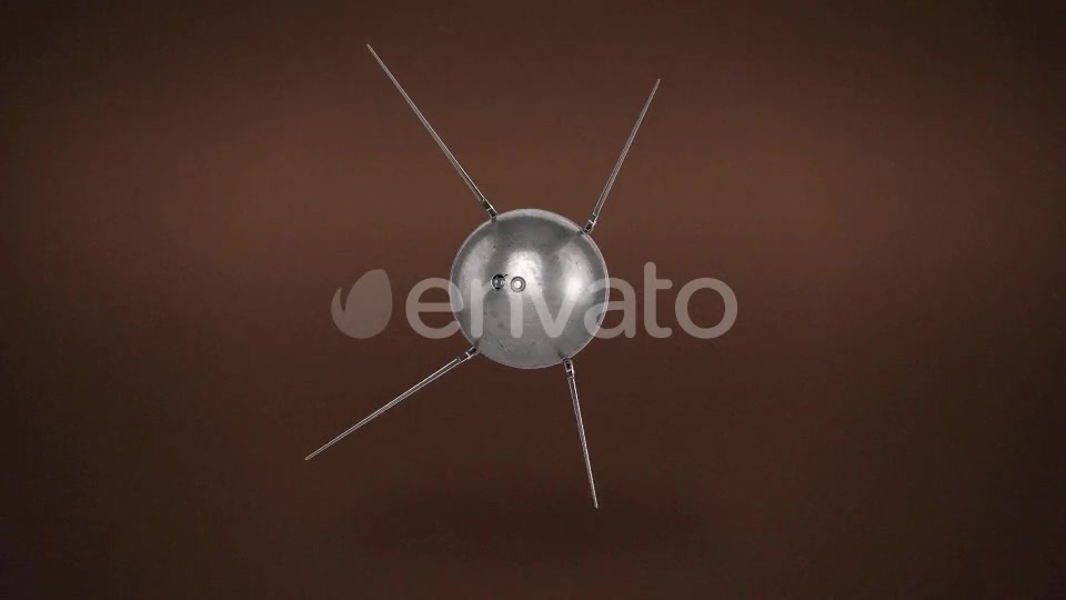 Sputnik 1 Rotating Multiple Angles Videohive 22305065 Motion Graphics Image 2