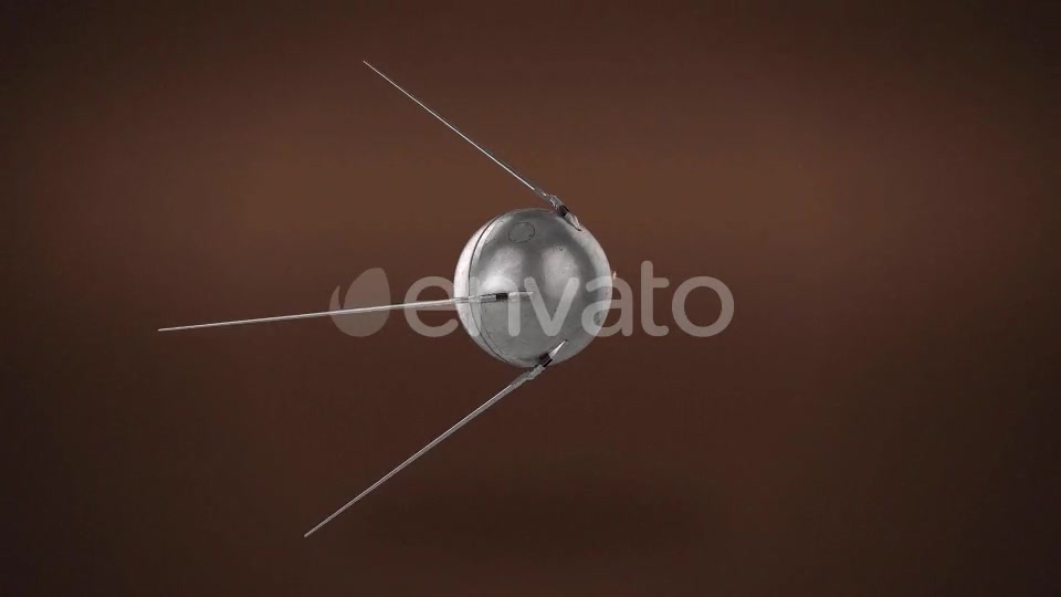 Sputnik 1 Rotating Multiple Angles Videohive 22305065 Motion Graphics Image 3