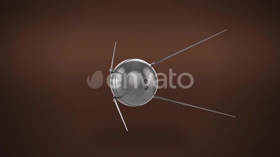 Sputnik 1 Rotating Multiple Angles Videohive 22305065 Motion Graphics Image 4