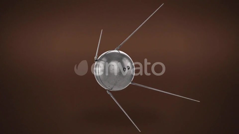 Sputnik 1 Rotating Multiple Angles Videohive 22305065 Motion Graphics Image 6