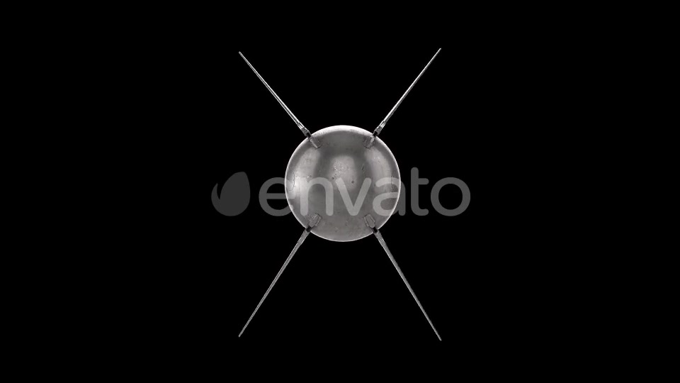 Sputnik 1 Rotating Multiple Angles Videohive 22305065 Motion Graphics Image 9