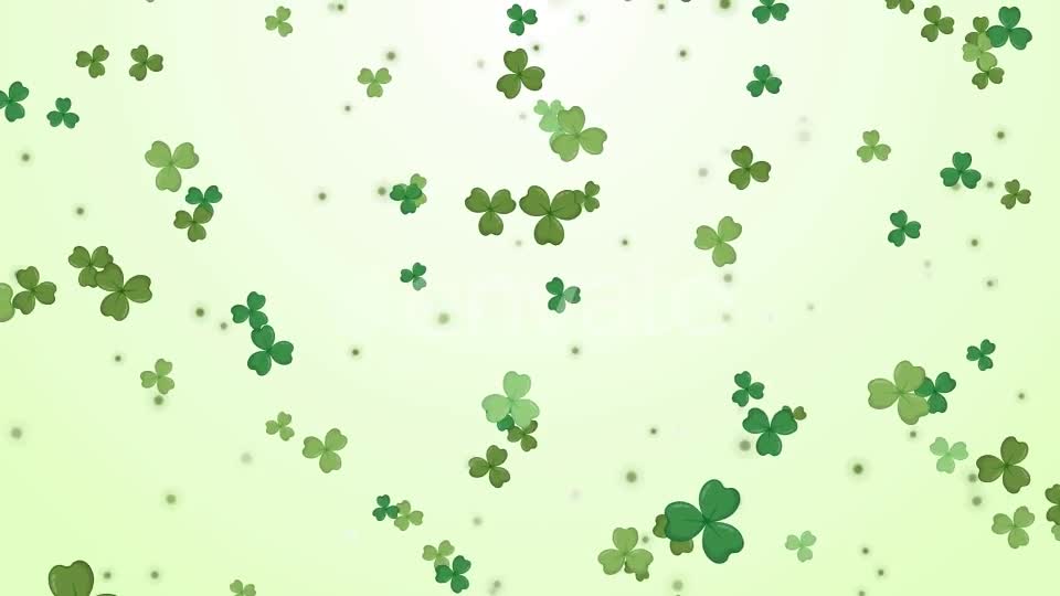 St Patrick’s Day Clover Leaf Videohive 23451534 Motion Graphics Image 1