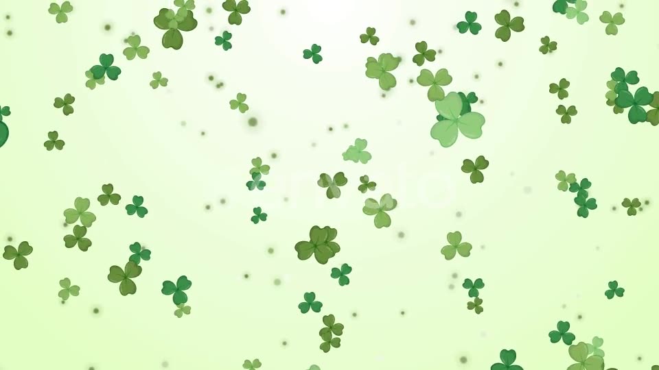 St Patrick’s Day Clover Leaf Videohive 23451534 Motion Graphics Image 2