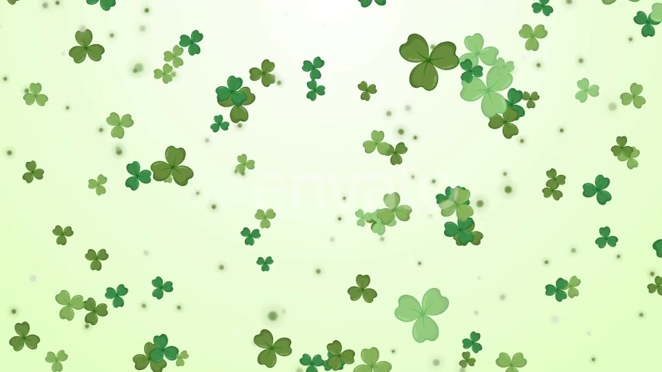St Patrick’s Day Clover Leaf Videohive 23451534 Motion Graphics Image 3