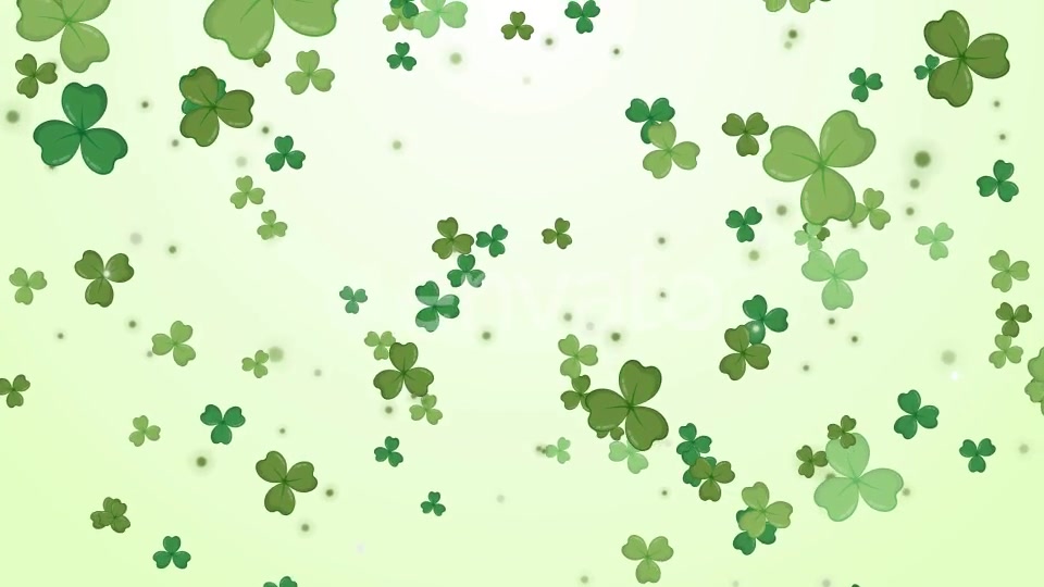 St Patrick’s Day Clover Leaf Videohive 23451534 Motion Graphics Image 4
