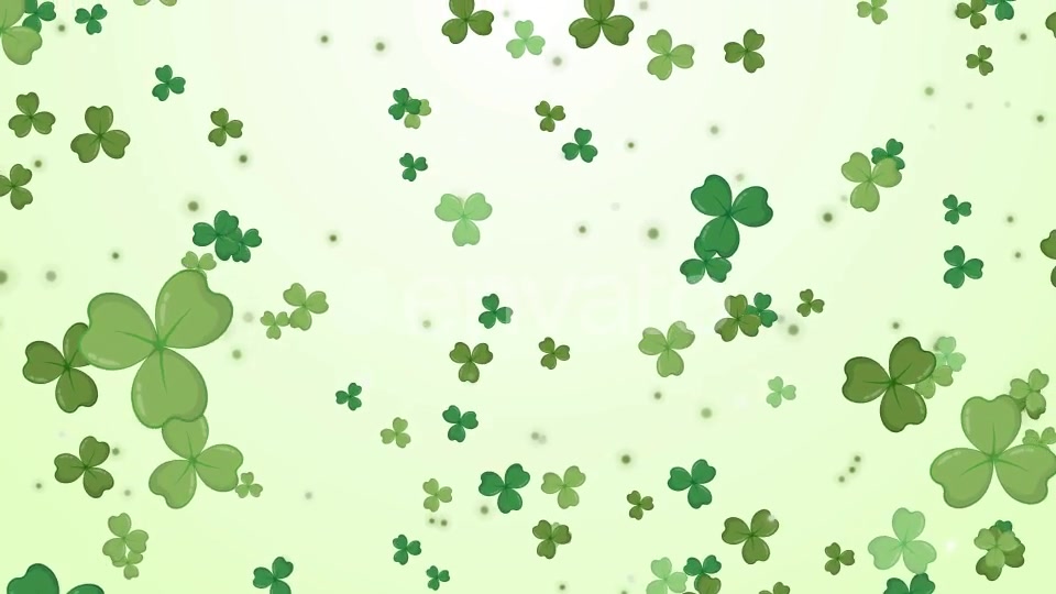 St Patrick’s Day Clover Leaf Videohive 23451534 Motion Graphics Image 5