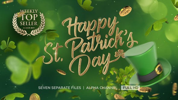 St. Patricks Day Greeting (FULL HD) - 23329347 Download Videohive
