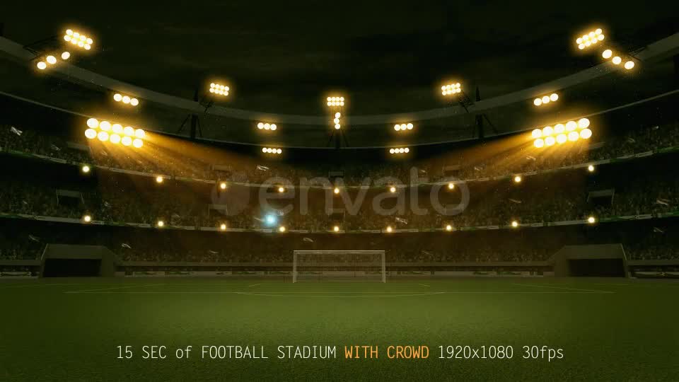 Stadium with Crowd Videohive 22105827 Motion Graphics Image 1