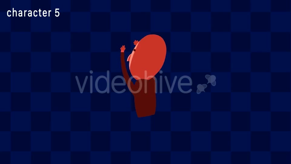Stage Cheering Crowd Character Pack Videohive 13474928 Motion Graphics Image 5