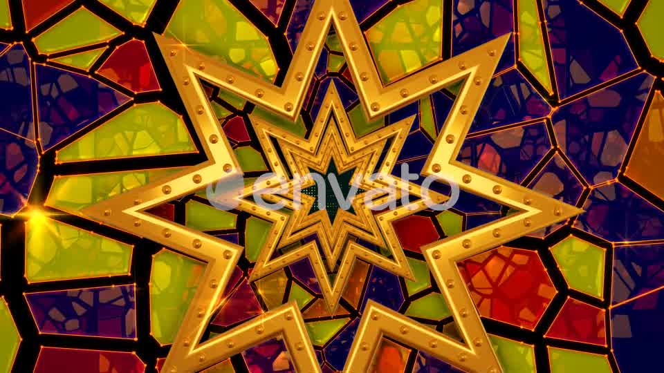 Stained Glass Tunnel Videohive 21666412 Motion Graphics Image 8