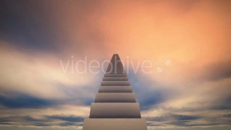 Stairs to Sky Walking to Heaven Videohive 19534217 Motion Graphics Image 2