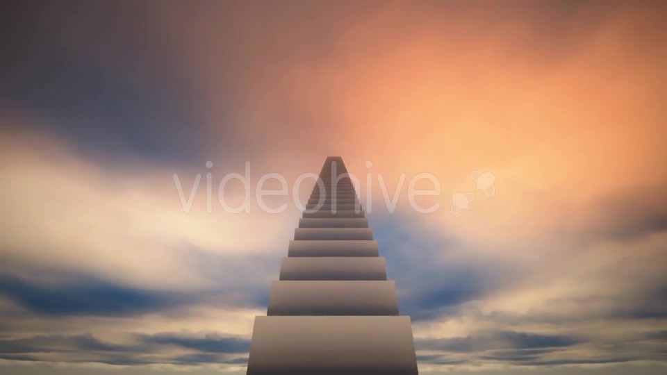 Stairs to Sky Walking to Heaven Videohive 19534217 Motion Graphics Image 3