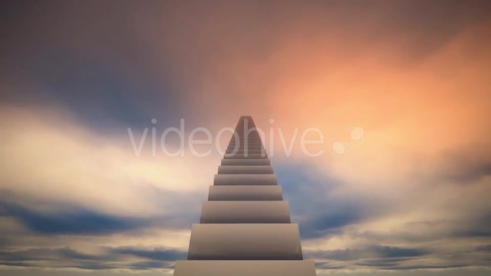 Stairs to Sky Walking to Heaven Videohive 19534217 Motion Graphics Image 4