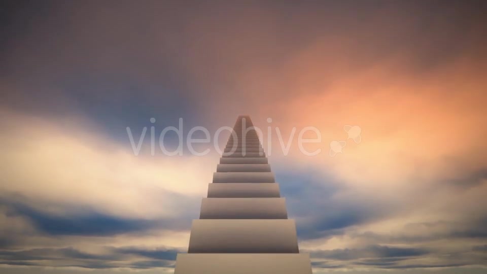 Stairs to Sky Walking to Heaven Videohive 19534217 Motion Graphics Image 5