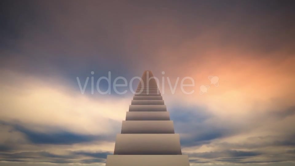 Stairs to Sky Walking to Heaven Videohive 19534217 Motion Graphics Image 6