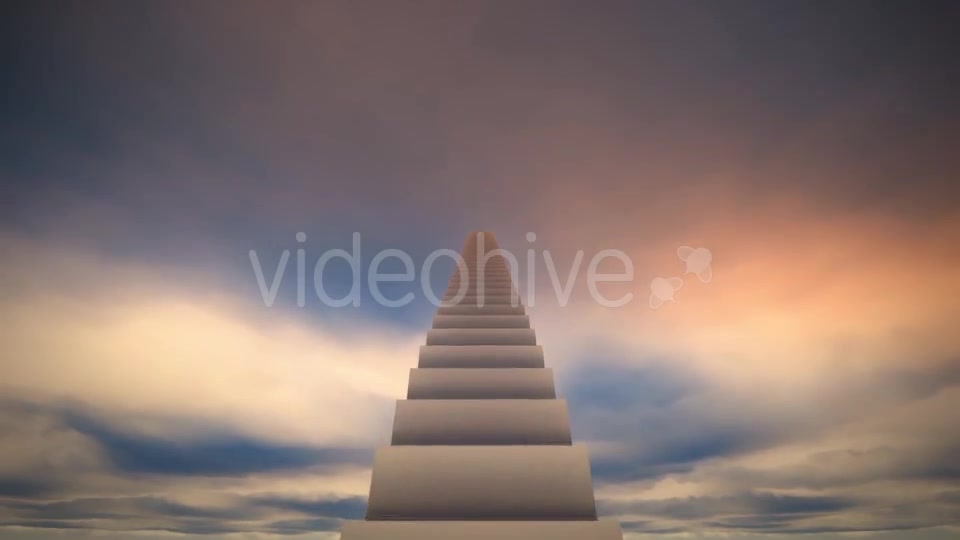 Stairs to Sky Walking to Heaven Videohive 19534217 Motion Graphics Image 7