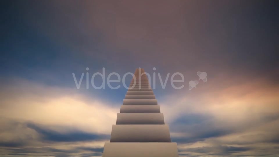 Stairs to Sky Walking to Heaven Videohive 19534217 Motion Graphics Image 9