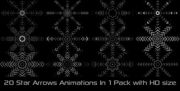 Star Arrows Elements Pack 01 - Download Videohive 8173324