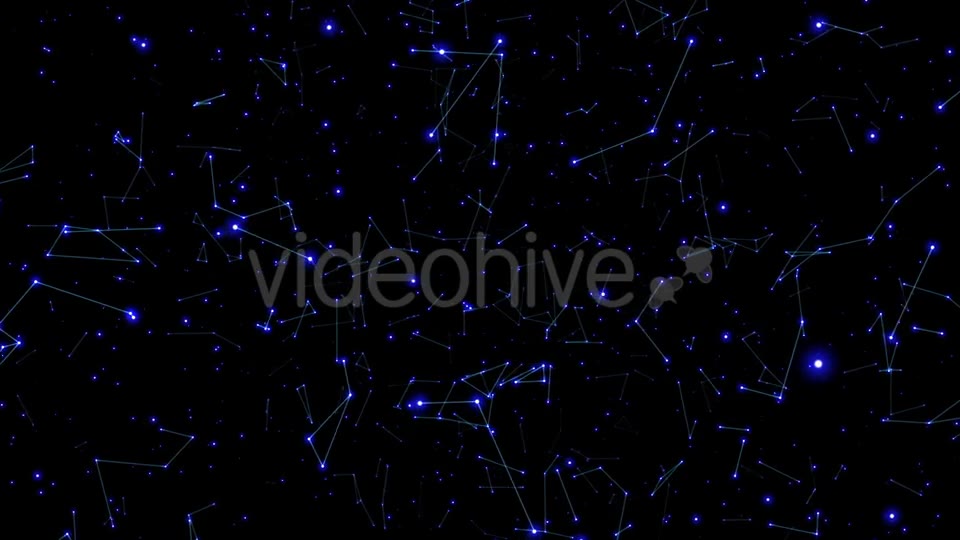 Star Lights Particles Flying Through Space Sky Background Videohive 21421117 Motion Graphics Image 2