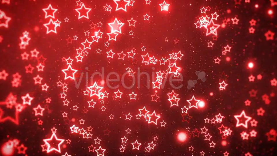 Star Red Flying Videohive 17869623 Motion Graphics Image 4