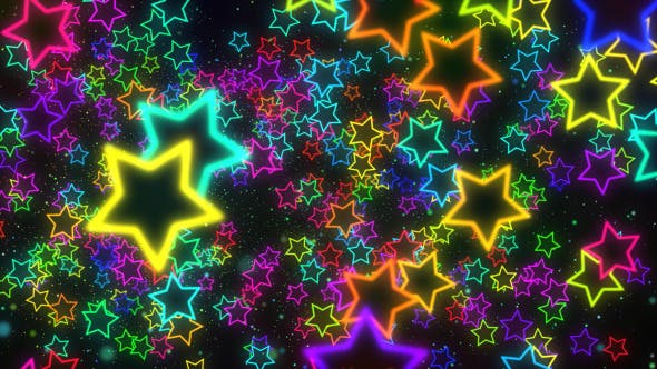Stars Colorful Backgrounds - Download 8434948 Videohive