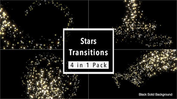 Stars Transitions Pack - 21514004 Videohive Download