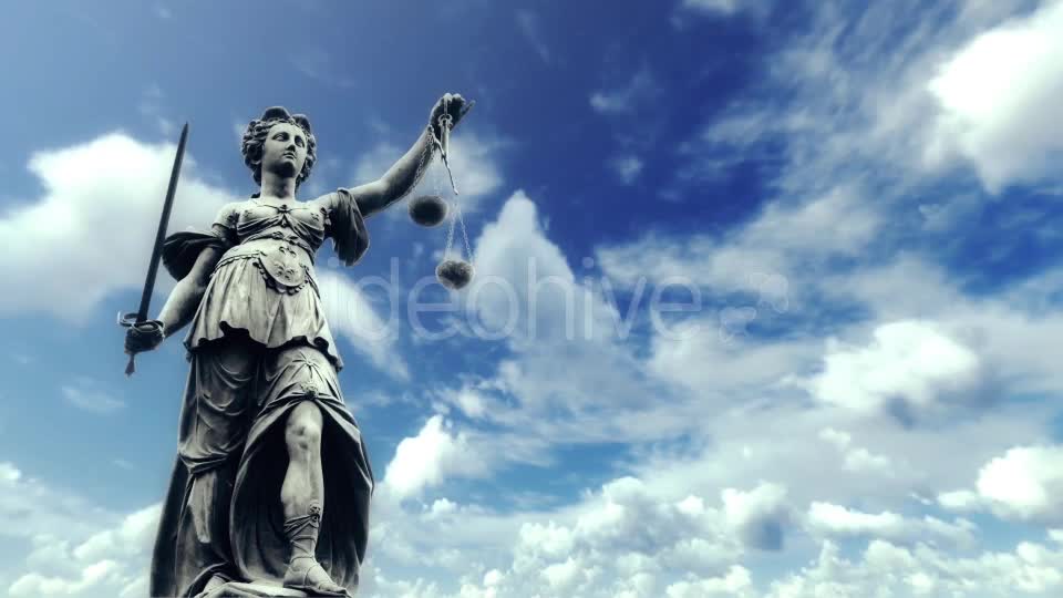 Statue of Lady Justice Videohive 19714811 Motion Graphics Image 1