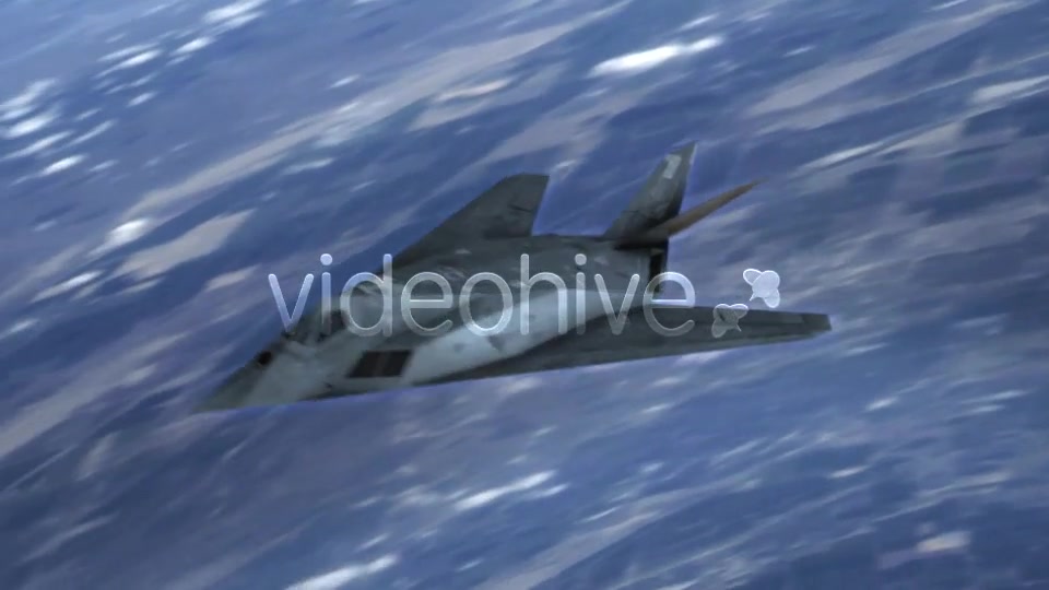 Stealth Jet Fighter Flight Videohive 6691285 Motion Graphics Image 2