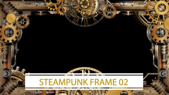 Steampunk Frame 02 - Download 22366684 Videohive
