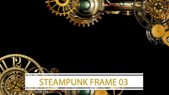 Steampunk Frame 03 - 22366834 Videohive Download