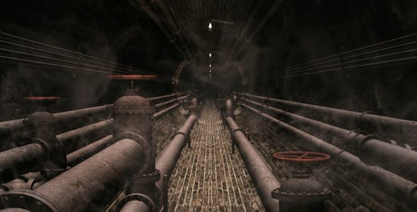 Steampunk Tunnel - 9337094 Download Videohive