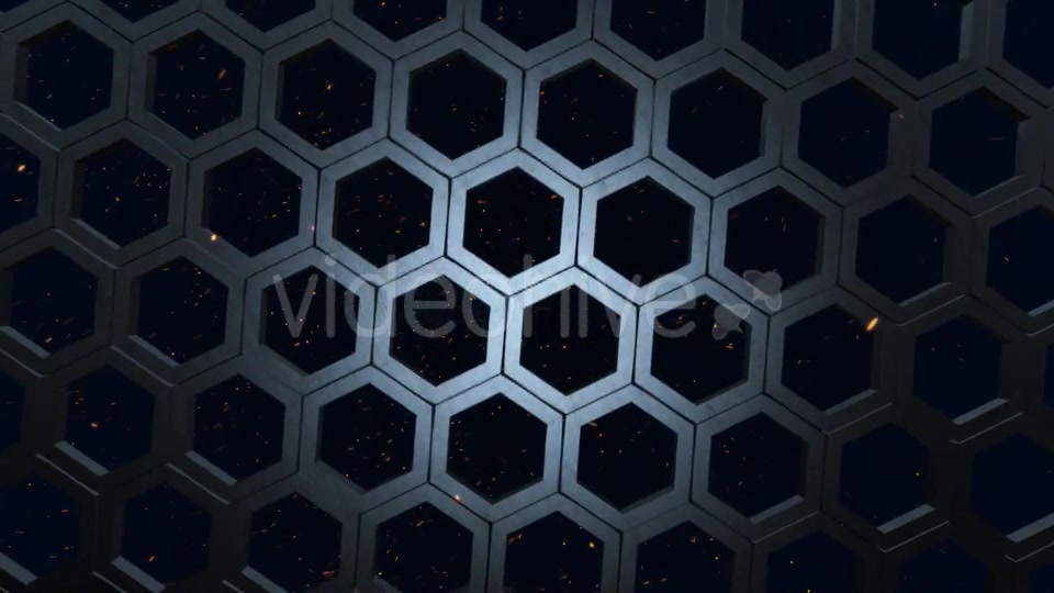 Steel Hexagons and Sparks Videohive 10070819 Motion Graphics Image 8