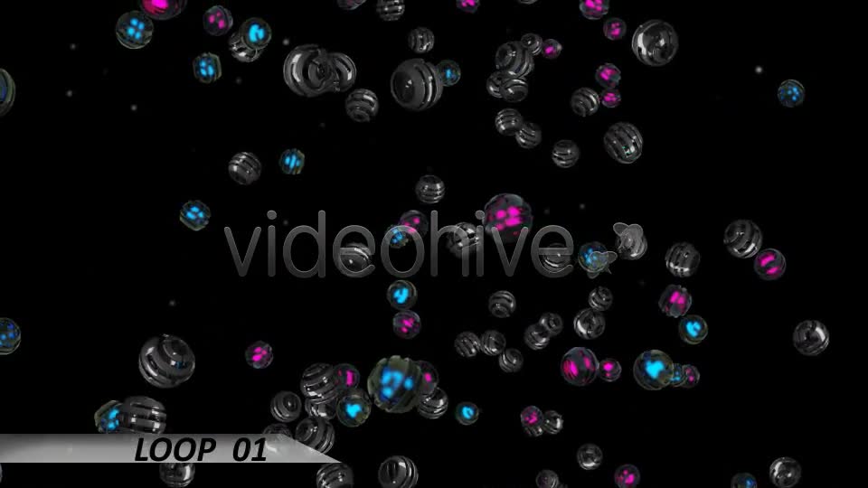 Steel Spheres Vj Loops (8 Pack) Videohive 7840989 Motion Graphics Image 1