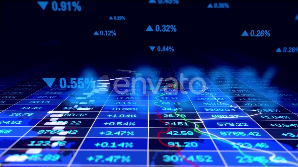 Stock Exchange Corporate Business Data Numbers Infographic Videohive 22901980 Motion Graphics Image 5