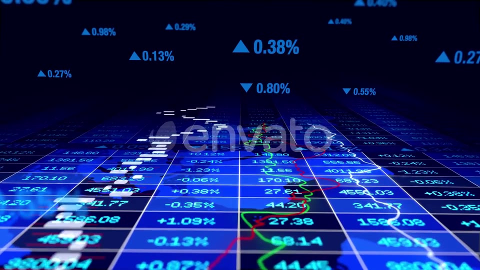 Stock Exchange Corporate Business Data Numbers Infographic Videohive 22901980 Motion Graphics Image 6